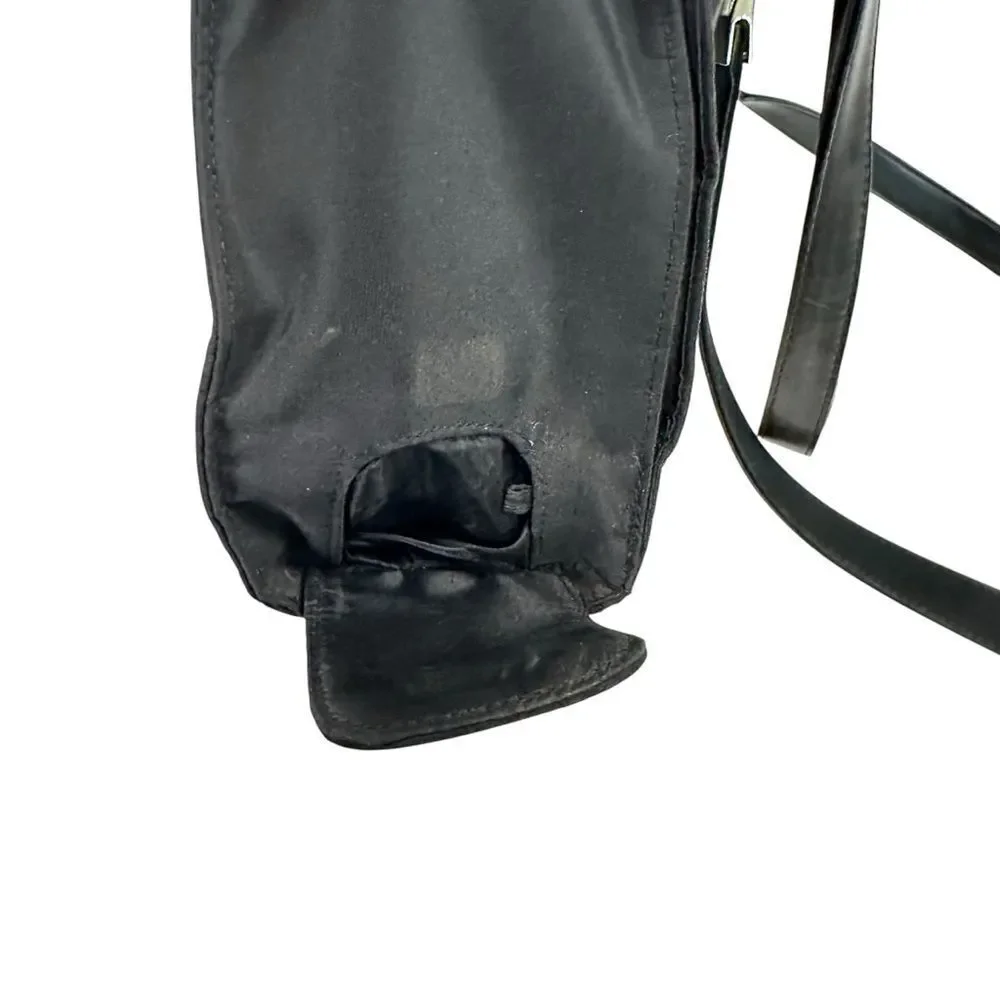 Rosetti Crossbody Computer Messenger Bag Multiple Compartments Black